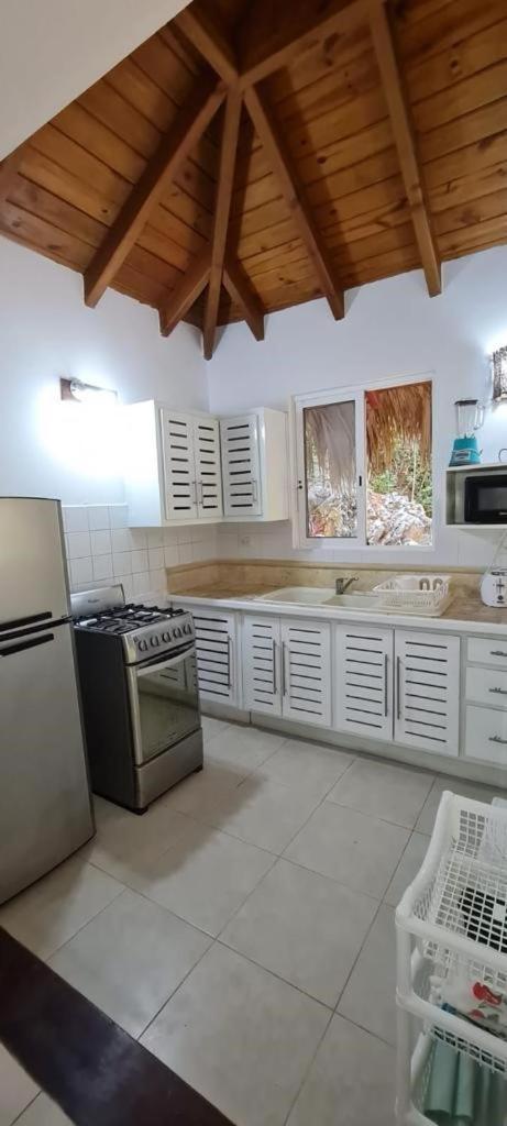 Chalet Tropical Au Coeur De Las Terrenas Kültér fotó